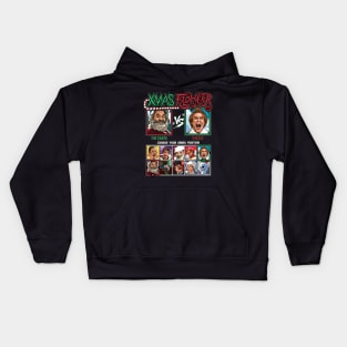 Xmas Fighter - Santa vs Elf Kids Hoodie